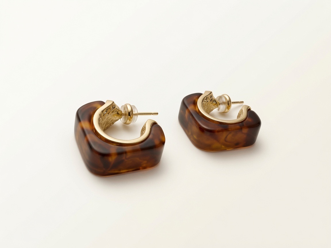 Embrace In Brown Earrings